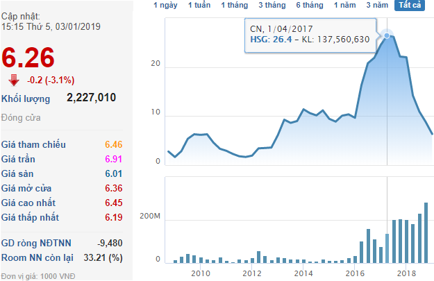Hoa Sen (HSG) nói gì về sự trượt dốc không phanh trong năm 2018? - Ảnh 1.