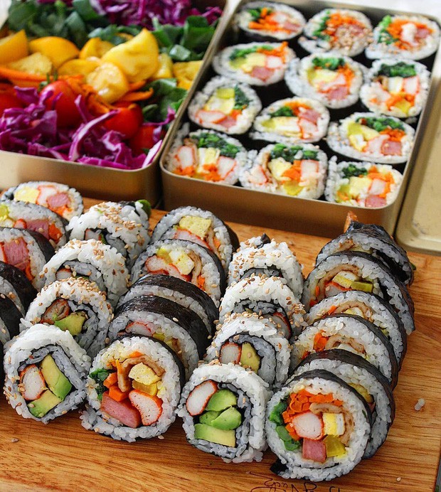 Đố bạn biết sushi và kimbap có gì khác nhau: Ngoài xuất xứ từ 2 quốc gia, điểm đặc trưng này mới là quyết định! - Ảnh 6.