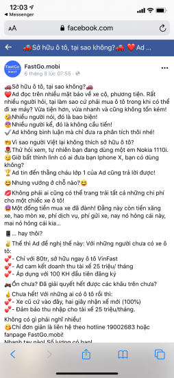 Tài xế FastGo tố dịch vụ lừa đảo, hãng nói lái xe trục lợi - Ảnh 2.