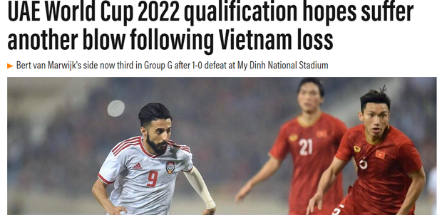 Truyền thông UAE buộc phải thừa nhận sức mạnh của tuyển Việt Nam, cho rằng đội nhà toang chỉ vì 7 phút thảm họa - Ảnh 1.