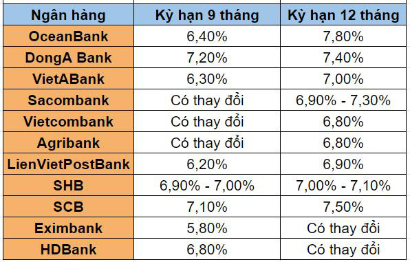 Nhiều ngân hàng giảm mạnh lãi suất tiền gửi kỳ hạn 9 tháng và 12 tháng  - Ảnh 3.