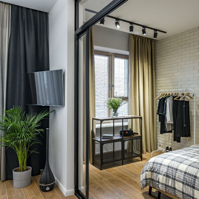 Vỏn vẹn 25m² nhưng căn hộ nhỏ với vẻ ngoài độc đáo vẫn khiến người xem mãn nhãn vì sự kết hợp siêu mượt mà - Ảnh 6. Vỏn vẹn 25m² nhưng căn hộ nhỏ với vẻ ngoài độc đáo vẫn khiến người xem mãn nhãn vì sự kết hợp siêu mượt mà - Ảnh 6.
