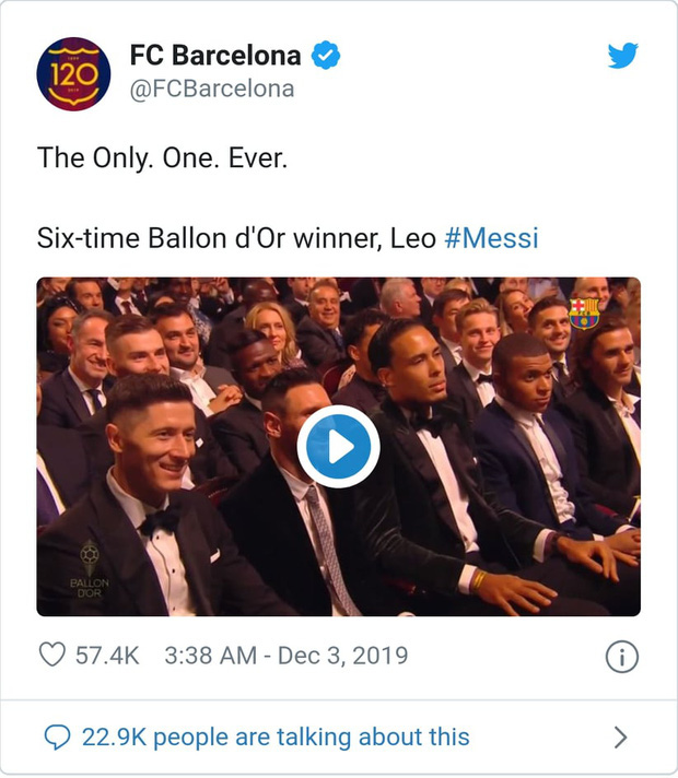 Truyền thông thế giới nói gì sau danh hiệu Quả bóng Vàng thứ 6 của Messi? - Ảnh 2.