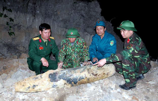 Phát hiện quả bom nặng gần 230 kg tại Quảng Ninh - Ảnh 4.