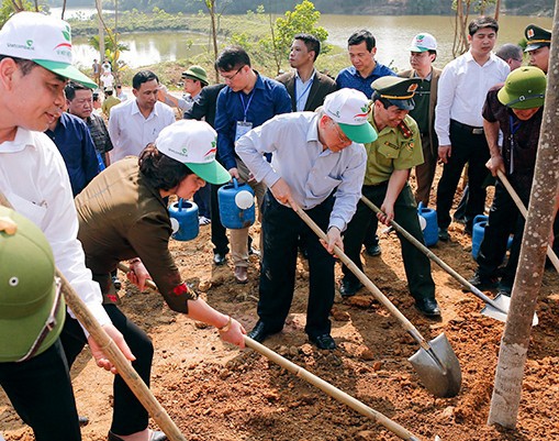  Tổng Bí thư, Chủ tịch nước phát động Tết trồng cây  - Ảnh 2.