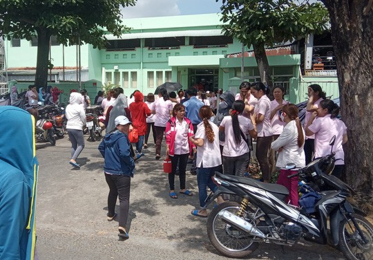  Công ty TNHH Lecien Việt Nam: Tiền lương không rõ ràng, hàng trăm công nhân ngừng việc  - Ảnh 1.