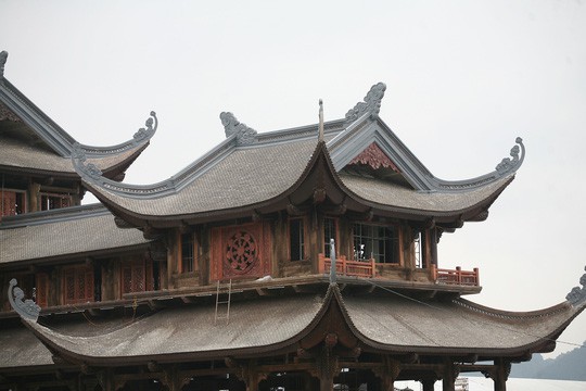 Cận cảnh ngôi chùa lớn nhất thế giới ở Vịnh Hạ Long trên cạn - Ảnh 8.