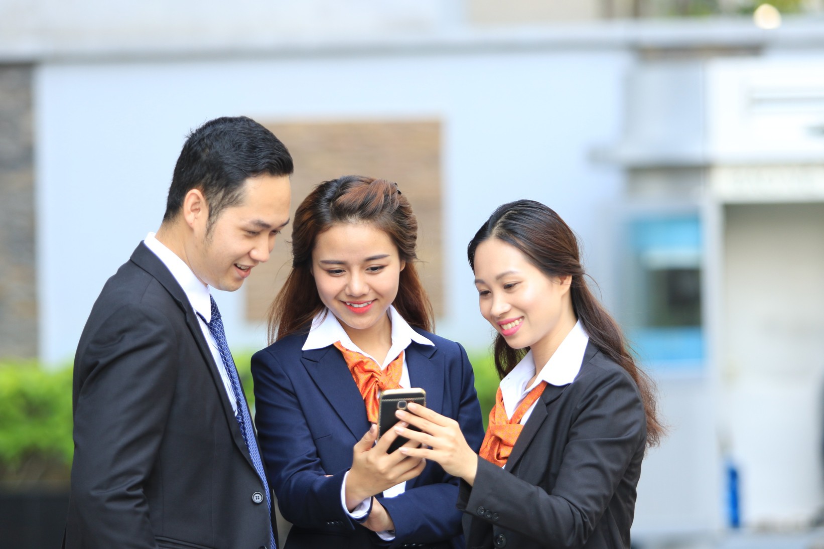 Môi trường làm việc ngân hàng