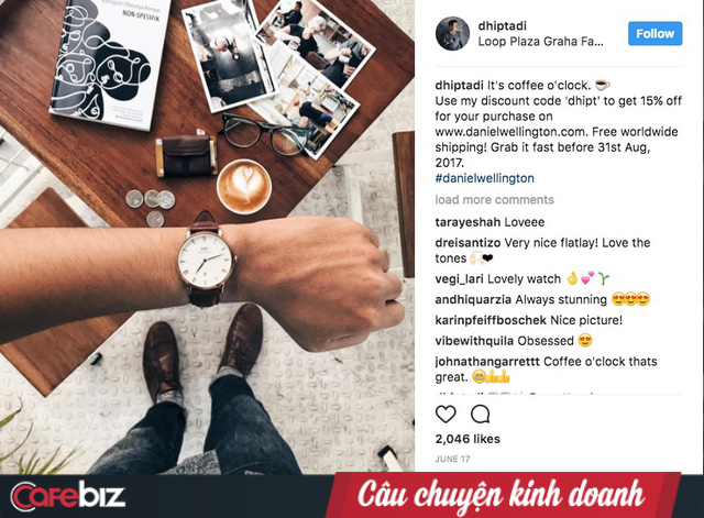 Mẫu mã và công nghệ “tầm thường”, chỉ dựa vào Instagram, đồng hồ Daniel Wellington trở thành thế lực thời trang nhờ chiến lược marketing 0 đồng - Ảnh 2.