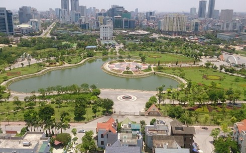 Xén công viên Cầu Giấy làm bãi đỗ xe ngầm: Phó Thủ tướng yêu cầu Hà Nội báo cáo - Ảnh 1.