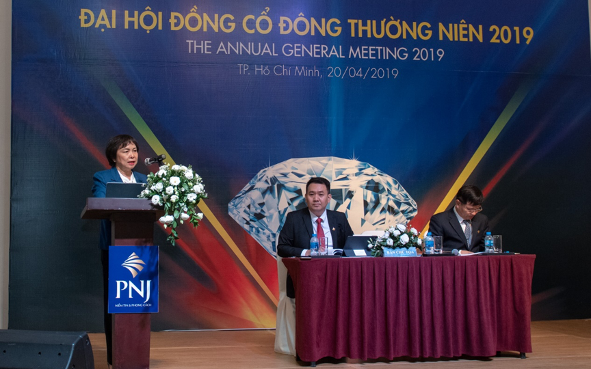 ĐHĐCĐ PNJ: Tham vọng tăng trưởng nhanh 