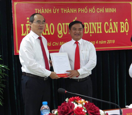  Ông Trần Trọng Tuấn giữ chức Bí thư Quận ủy quận 3  - Ảnh 2.