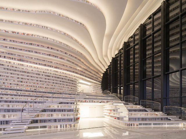 Choáng ngợp với vẻ đẹp của thư viện quốc dân lớn nhất Trung Quốc: Hoành tráng đến mức nhìn không thua gì phim trường! - Ảnh 15.
