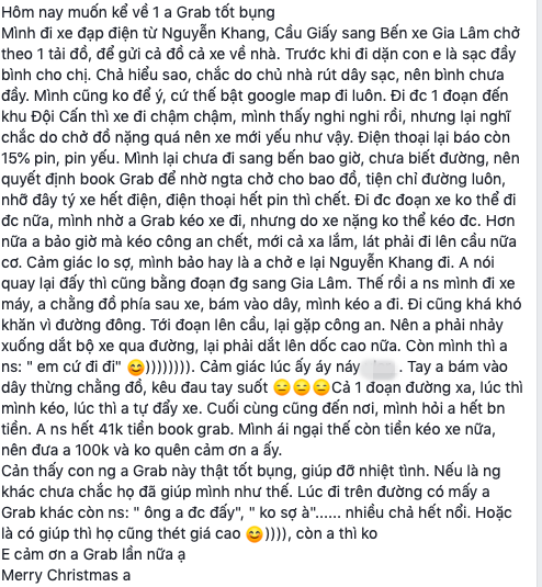 Những chuyến xe công nghệ đậm tình người: Khi biết yêu thương và chia sẻ, cuộc sống sẽ ấm áp và tuyệt vời biết bao - Ảnh 2.