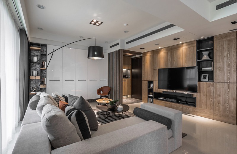 Căn hộ rộng và thoáng đến bất ngờ khi dùng tủ âm tường - Ảnh 3. Căn hộ rộng và thoáng đến bất ngờ khi dùng tủ âm tường - Ảnh 3.