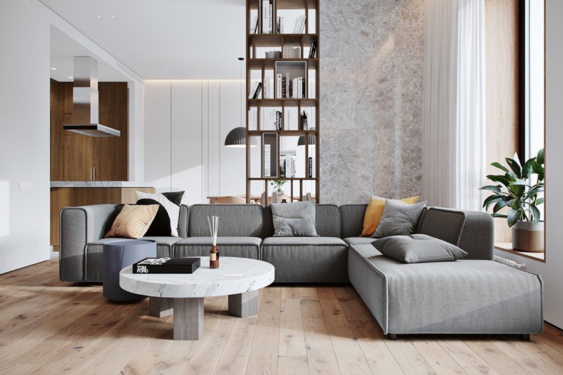 Căn hộ gia đình xây dựng theo cấu trúc mở - Ảnh 1. Căn hộ gia đình xây dựng theo cấu trúc mở - Ảnh 1.