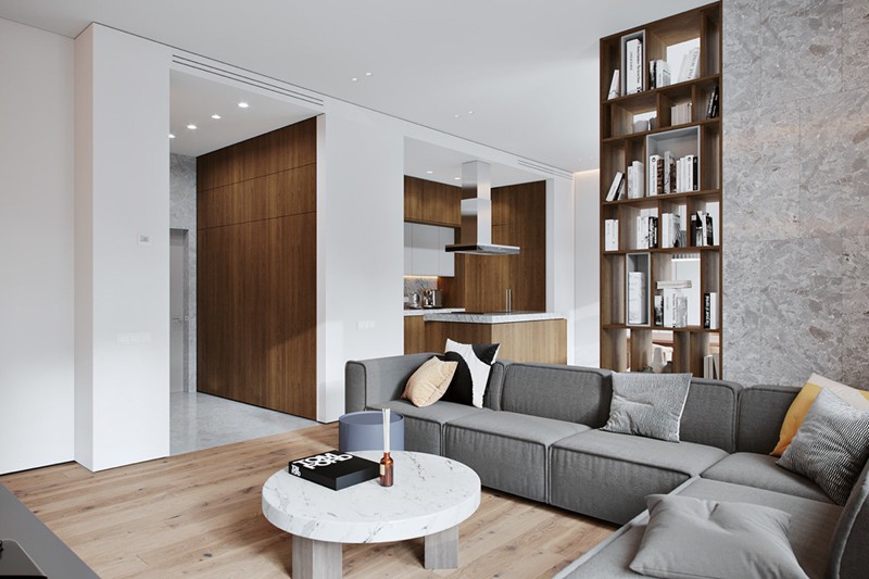 Căn hộ gia đình xây dựng theo cấu trúc mở - Ảnh 2. Căn hộ gia đình xây dựng theo cấu trúc mở - Ảnh 2.