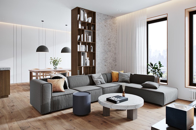 Căn hộ gia đình xây dựng theo cấu trúc mở - Ảnh 3. Căn hộ gia đình xây dựng theo cấu trúc mở - Ảnh 3.