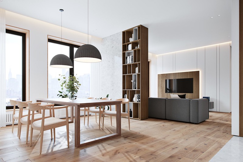 Căn hộ gia đình xây dựng theo cấu trúc mở - Ảnh 4. Căn hộ gia đình xây dựng theo cấu trúc mở - Ảnh 4.