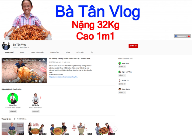 Gặp bà Tân Vê Lốc có 1 triệu subcribe nhờ nấu ăn khổng lồ: Bà xấu xí nhom nhem mà được các cháu yêu quý đến thế, vui lắm! - Ảnh 2.