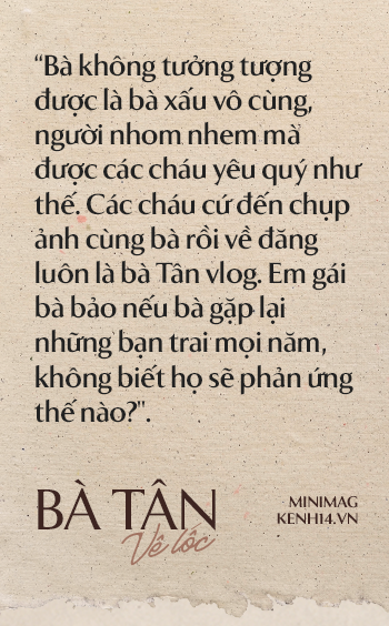 Gặp bà Tân Vê Lốc có 1 triệu subcribe nhờ nấu ăn khổng lồ: Bà xấu xí nhom nhem mà được các cháu yêu quý đến thế, vui lắm! - Ảnh 12.