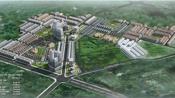 Dự án khu đô thị mới Vân Canh tại xã Vân Canh (huyện Hoài Đức, Hà Nội) do Tập đoàn Đầu tư phát triển nhà và đô thị (HUD) làm chủ đầu tư với tổng diện tích trên 68,5 ha, quy mô dân số 13.190 người.