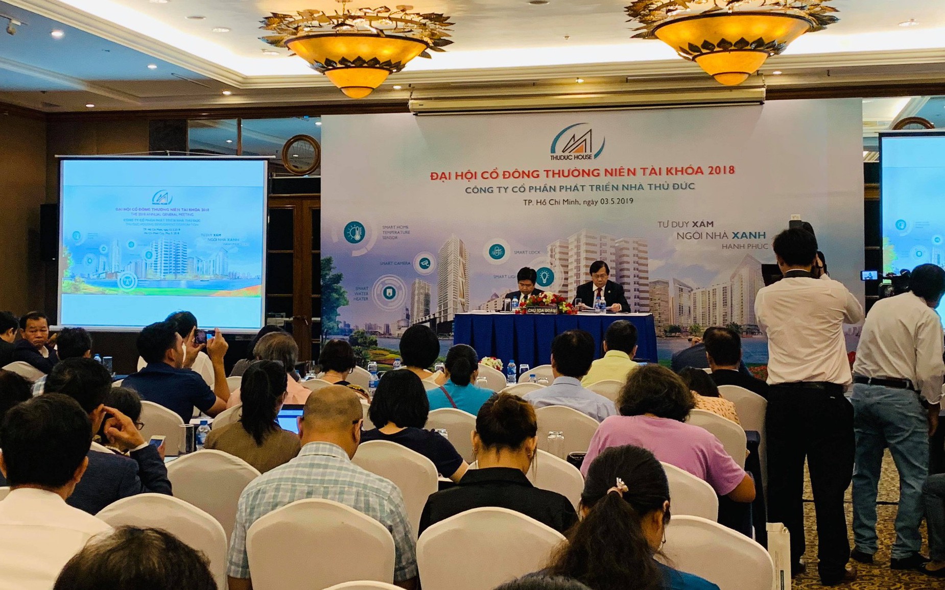 ĐHCĐ Thủ Đức House: Chia cổ tức tiền mặt 10%, và cổ phiếu 15%, năm 2019 sẽ tung ra 1.900 căn hộ giá rẻ