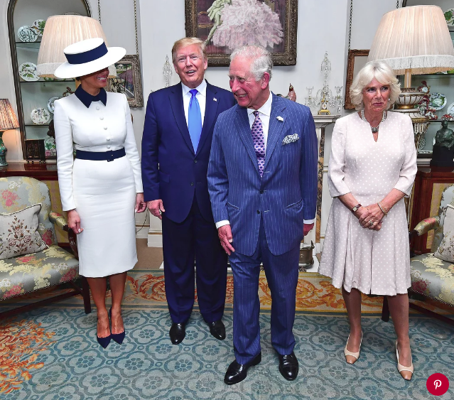 Bà Camilla Parker, người bị ghét nhất hoàng gia Anh, bỗng nổi như cồn chỉ sau một đêm nhờ cái nháy mắt thần thánh khi gặp vợ chồng Tổng thống Trump - Ảnh 2.