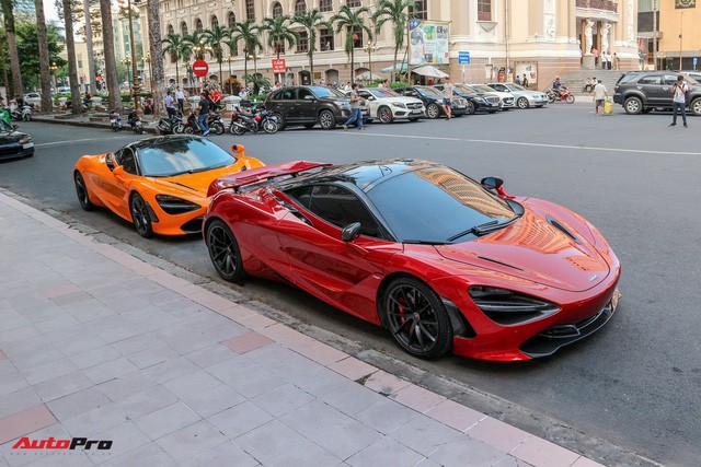 Cường Đô-la lần đầu mang McLaren 720S mới tậu đi họp mặt cùng bạn bè - Ảnh 1.