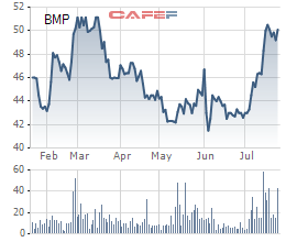 Nhựa Bình Minh: Cổ phiếu tăng mạnh, áp lực chi phí tăng mạnh khiến lợi nhuận nửa đầu năm giảm về 210 tỷ đồng - Ảnh 2.