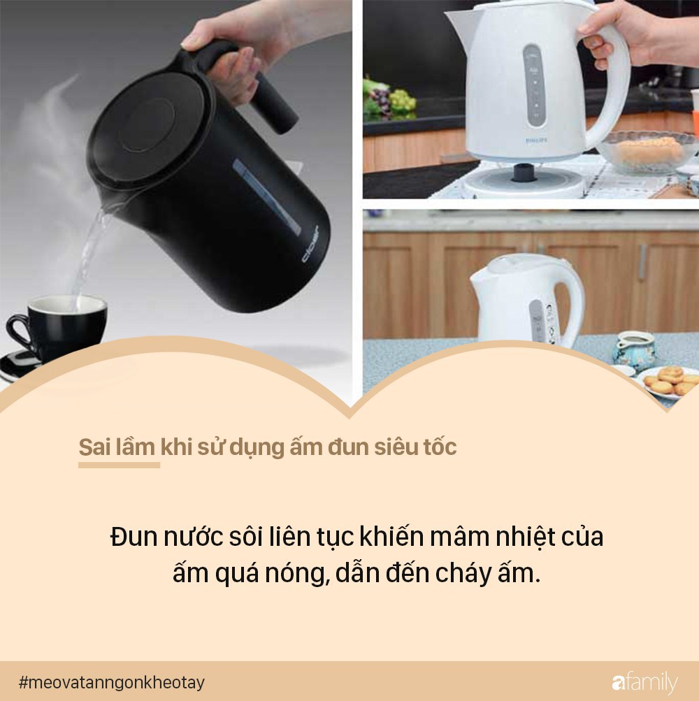 7 sai ʟầm ⱪhi sử dụng ấm siêu tṓc có thể ⱪhiḗn ổ ᵭiện nổ tung, dễ gȃy hại ᵭḗn cả nhà - Ảnh 1. 7 sai ʟầm ⱪhi sử dụng ấm siêu tṓc có thể ⱪhiḗn ổ ᵭiện nổ tung, dễ gȃy hại ᵭḗn cả nhà - Ảnh 1.