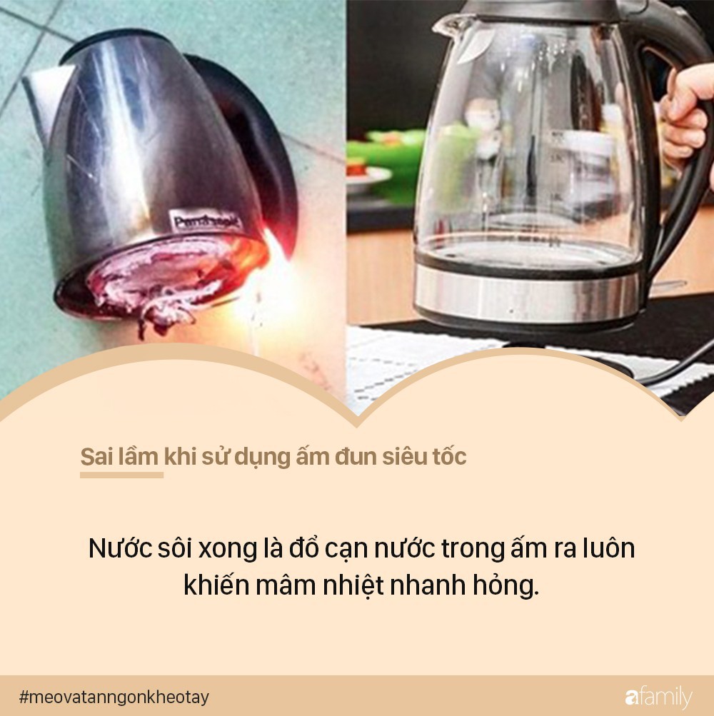 7 sai ʟầm ⱪhi sử dụng ấm siêu tṓc có thể ⱪhiḗn ổ ᵭiện nổ tung, dễ gȃy hại ᵭḗn cả nhà - Ảnh 3. 7 sai ʟầm ⱪhi sử dụng ấm siêu tṓc có thể ⱪhiḗn ổ ᵭiện nổ tung, dễ gȃy hại ᵭḗn cả nhà - Ảnh 3.