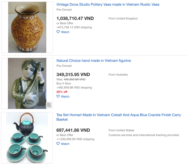 Hàng loạt sản phẩm truyền thống của Việt Nam được bán với giá cực cao trên Amazon, eBay - Ảnh 4.