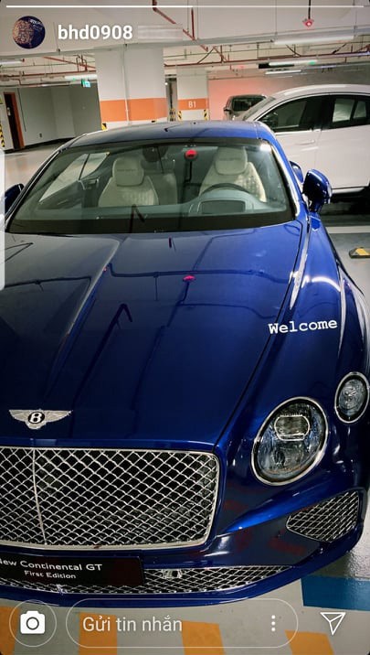 Bentley Continental GT First Edition hàng độc Việt Nam về tay bạn trai tin đồn của HH Đỗ Mỹ Linh nhưng bộ sưu tập xe hiện tại còn gây choáng hơn - Ảnh 1.