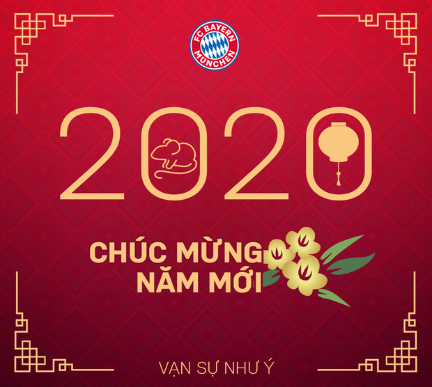 Các đội bóng lớn hàng đầu thế giới chúc Tết Canh Tý 2020: Sao Chelsea xách bánh chưng đi dạo phố, đồng đội Son Heung-min sang Việt Nam ăn cỗ với fan - Ảnh 2.