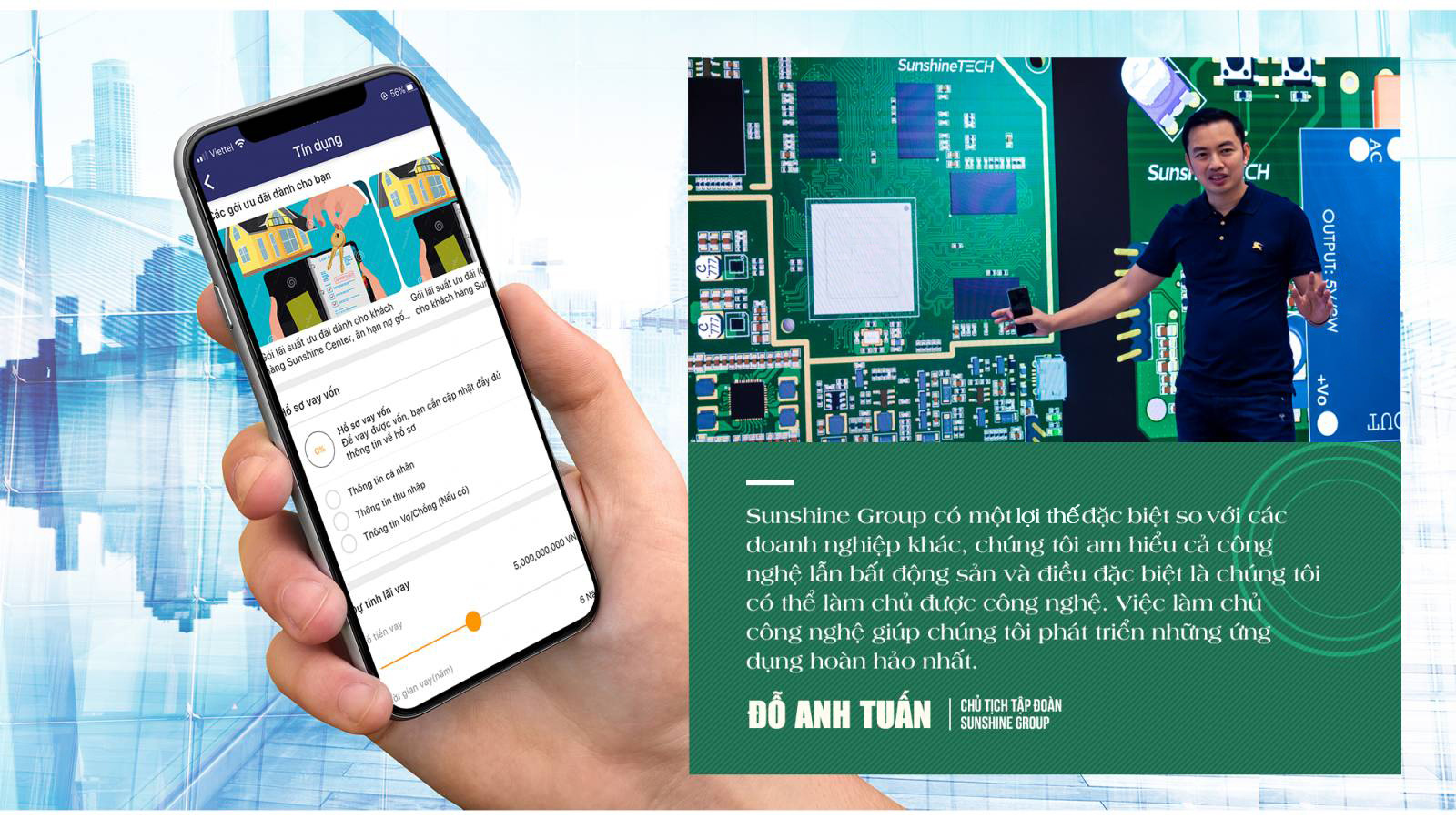 “Cha đẻ” siêu ứng dụng Sunshine App – ĐỖ ANH TUẤN: “Làm chủ công nghệ, chúng tôi đưa bất động sản Việt chạm đến khát vọng lớn” - Ảnh 7.