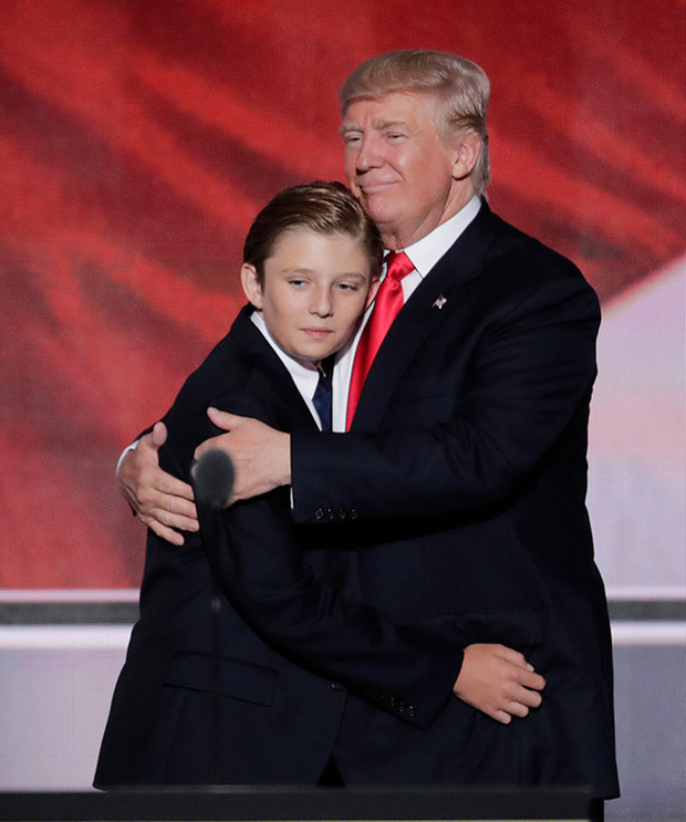 Barron Trump: Từ thiên thần sinh ra đã ngậm thìa bạc đến tiểu soái ca đốn gục trái tim hàng triệu người hâm mộ - Ảnh 8.