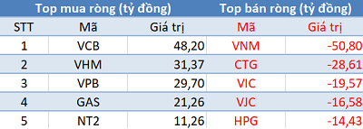 Khối ngoại tiếp tục bán ròng, thị trường đỏ lửa trong phiên 31/1 - Ảnh 1.