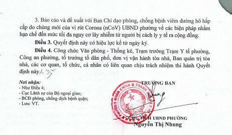 Nhiều chung cư Hà Nội thông báo cách ly tại nhà đối người đến từ vùng dịch - Ảnh 2.