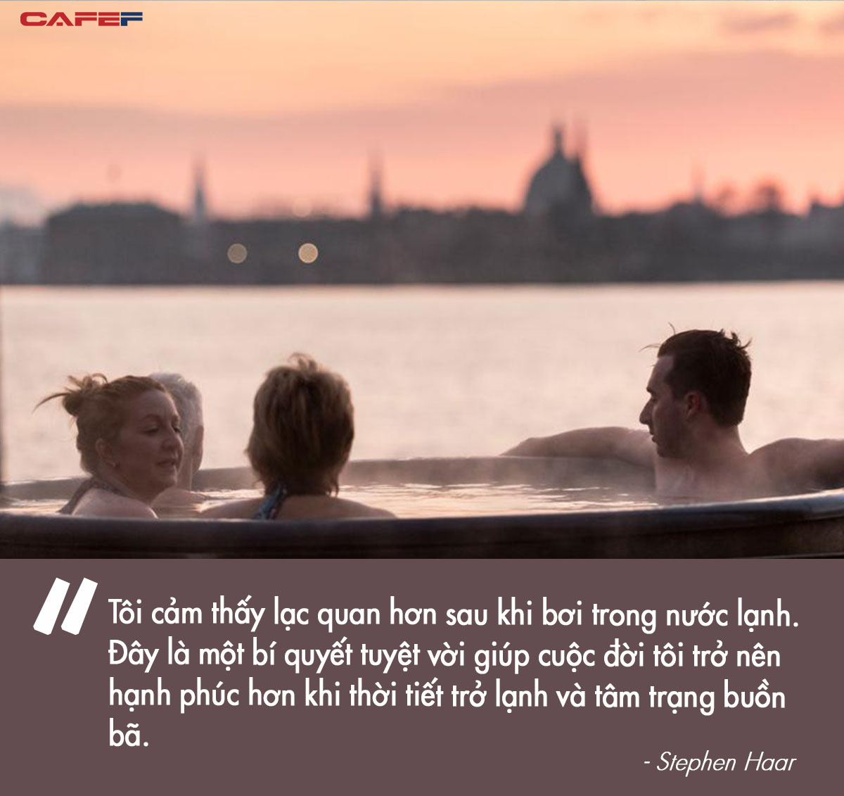 Bơi trong nước lạnh giữa mùa đông - bí quyết tưởng nguy hiểm nhưng giúp người Đan Mạch ngăn ngừa trầm cảm theo mùa, giúp tình đồng nghiệp thêm gắn bó - Ảnh 3. Bơi trong nước lạnh giữa mùa đông - bí quyết tưởng nguy hiểm nhưng giúp người Đan Mạch ngăn ngừa trầm cảm theo mùa, giúp tình đồng nghiệp thêm gắn bó - Ảnh 3.