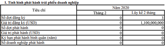 Trái phiếu tháng 2: Hai doanh nghiệp chiếm hơn 50% tổng giá trị phát hành toàn thị trường - Ảnh 2.