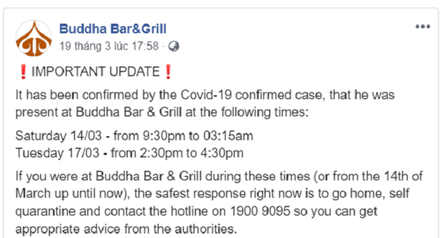 Lời phân bua khó chấp nhận của quán bar có khách nhiễm Covid-19, mở cửa bất chấp lệnh cấm - Ảnh 1.