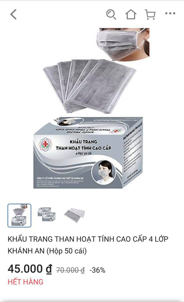 350.000 đồng/hộp khẩu trang y tế vẫn cháy hàng trên các chợ online: Dân mạng choáng váng! - Ảnh 1.