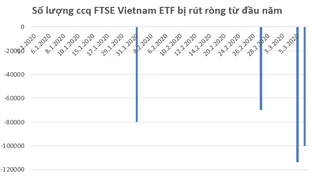 FTSE Vietnam ETF bị rút ròng gần 6 triệu USD trong tuần giao dịch đầu tháng 3 - Ảnh 1.