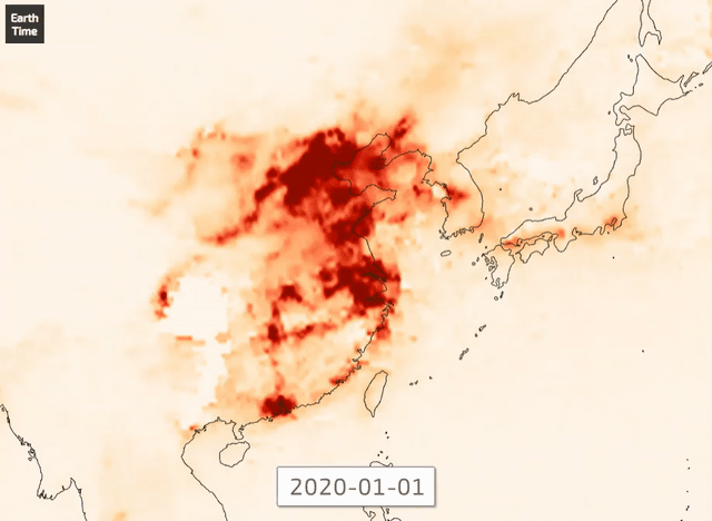 Hình ảnh trực quan cho thấy ô nhiễm không khí giảm mạnh nhờ giãn cách xã hội, song hình ảnh ở Trung Quốc lại thể hiện một hiểm họa tiềm tàng hậu COVID-19 - Ảnh 4.
