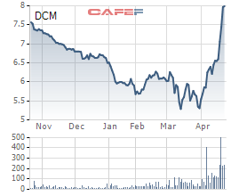Cổ phiếu tăng phi mã, Đạm Cà Mau (DCM) báo lãi quý 1 giảm một nửa - Ảnh 3.