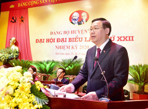 Hà Nội có bí thư đầu tiên bầu trực tiếp tại Đại hội Đảng cấp huyện - Ảnh 1.