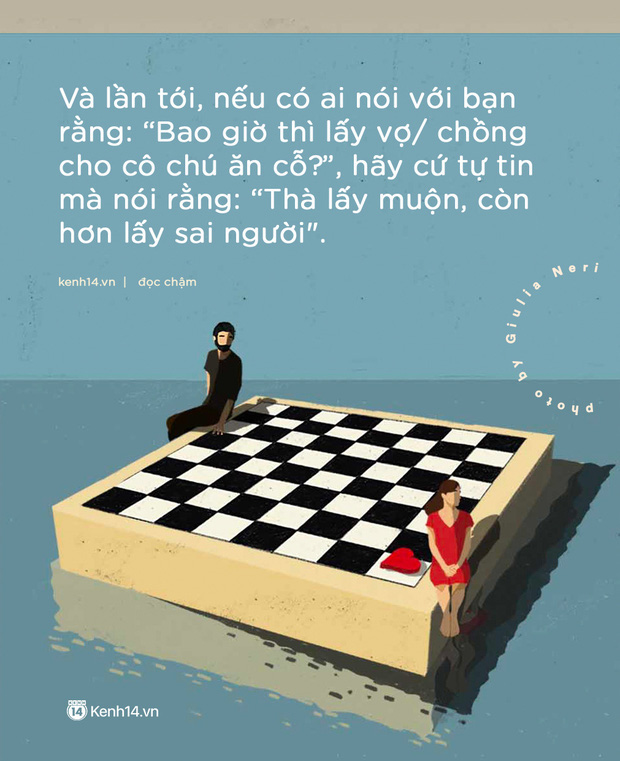 Chuyện kết hôn rồi chia tay trước tuổi 30: Đừng bước vào hôn nhân như một đứa trẻ và lệ thuộc hạnh phúc của mình vào sự may rủi - Ảnh 4.