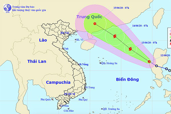 Chủ động ứng phó áp thấp nhiệt đới có khả năng mạnh lên thành bão - Ảnh 1.