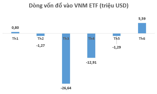 VNM ETF hút vốn trở lại sau 4 tháng bị rút ròng liên tiếp - Ảnh 1.